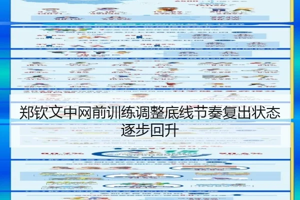 郑钦文中网前训练调整底线节奏复出状态逐步回升（BOBSPORTS）